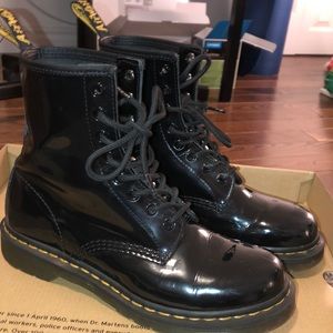 Dr. Martens model 1460 black patent